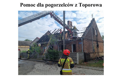 Zdjęcie do Pomoc dla pogorzelc&oacute;w z Toporowa