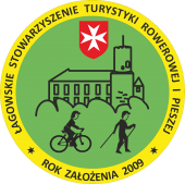 Logo Łagowskie Stowarzyszenie Turystyki Rowerowej i Pieszej