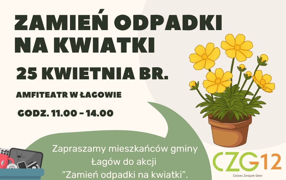 Zdjęcie do Zmień odpadki na kwiatki